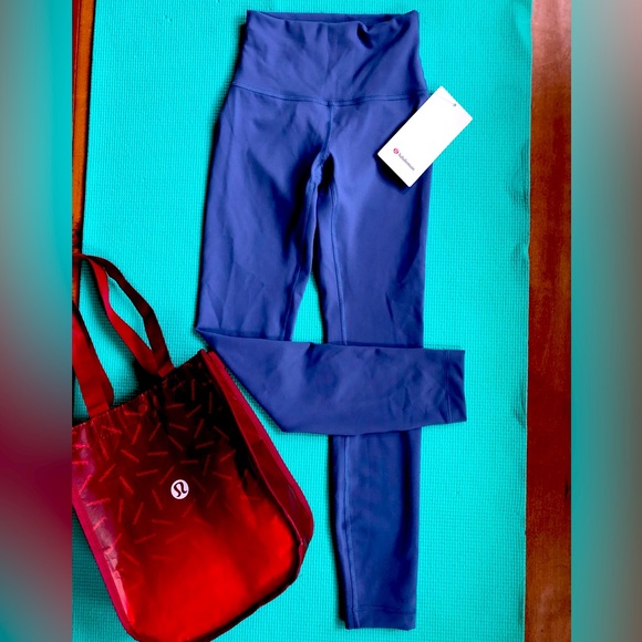 lululemon athletica Pants - Lululemon Wunder Train HR Tight 25”, size 2, color: Water Drop